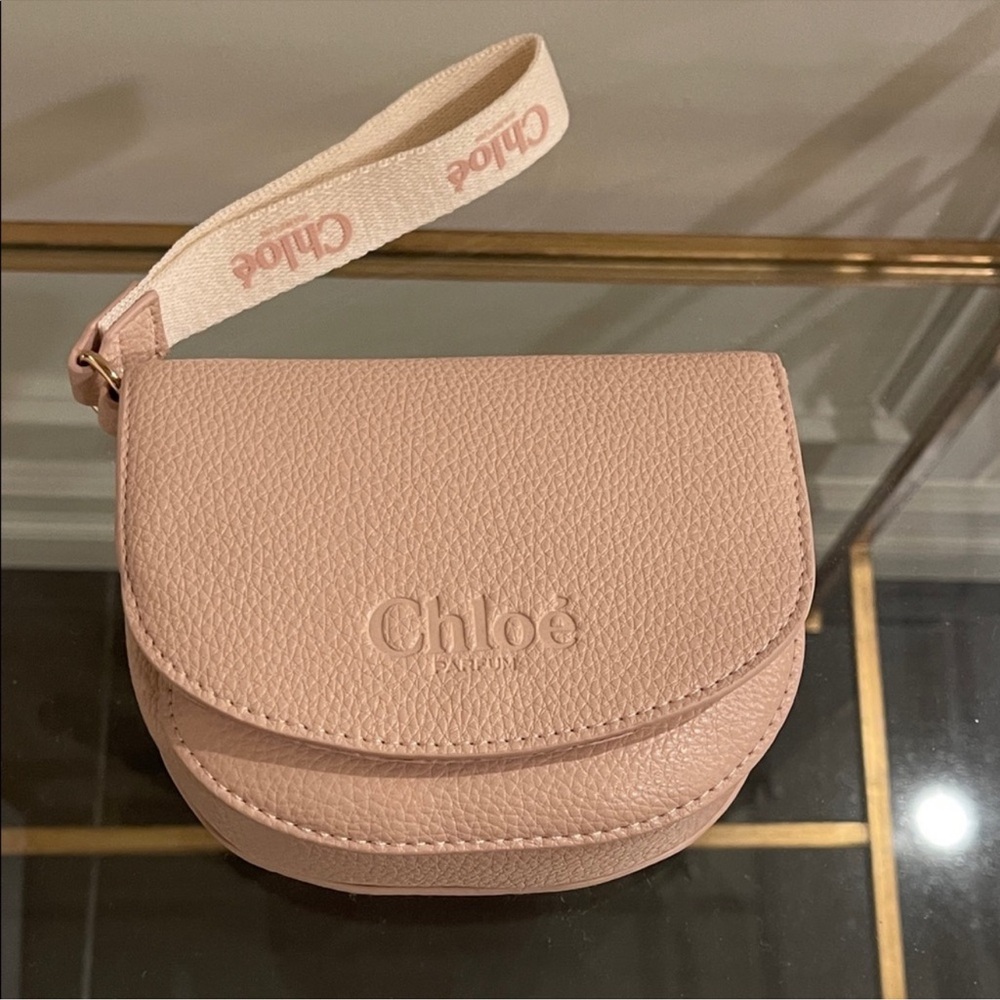 Chloe Pink Wristlet Clutch - Picture 6 of 15